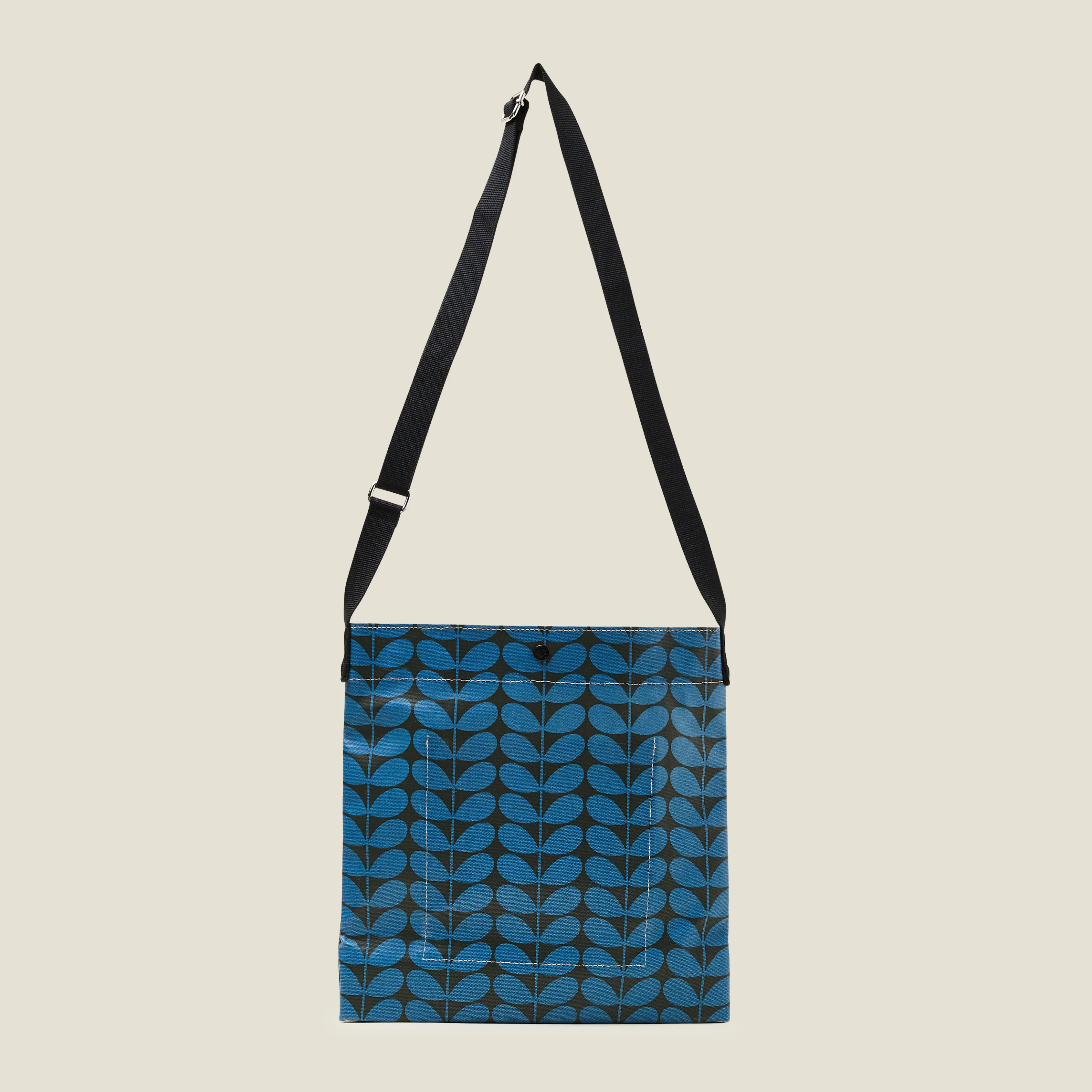 On a Roll Flat Crossbody - Mini Solid Stem Azure - Image 3