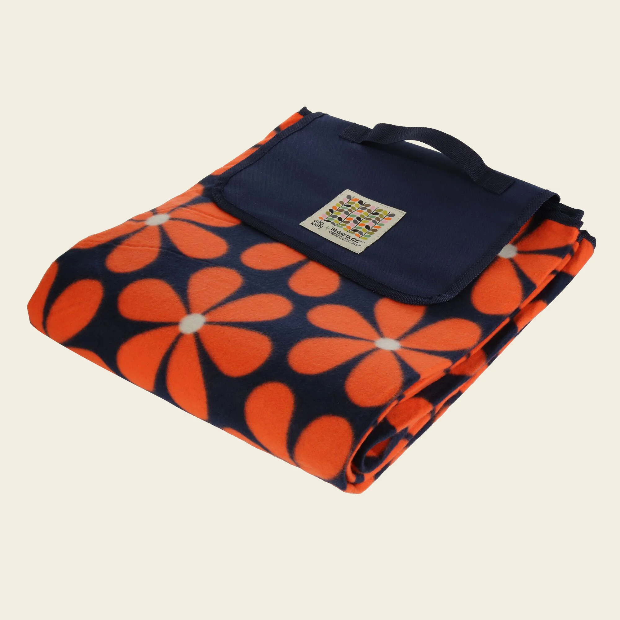 Picnic Rug - Daisy Navy
