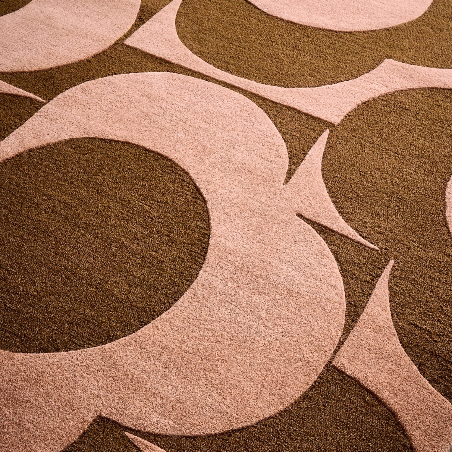 Prism Flower Rug - Pink Terracotta - Image 2