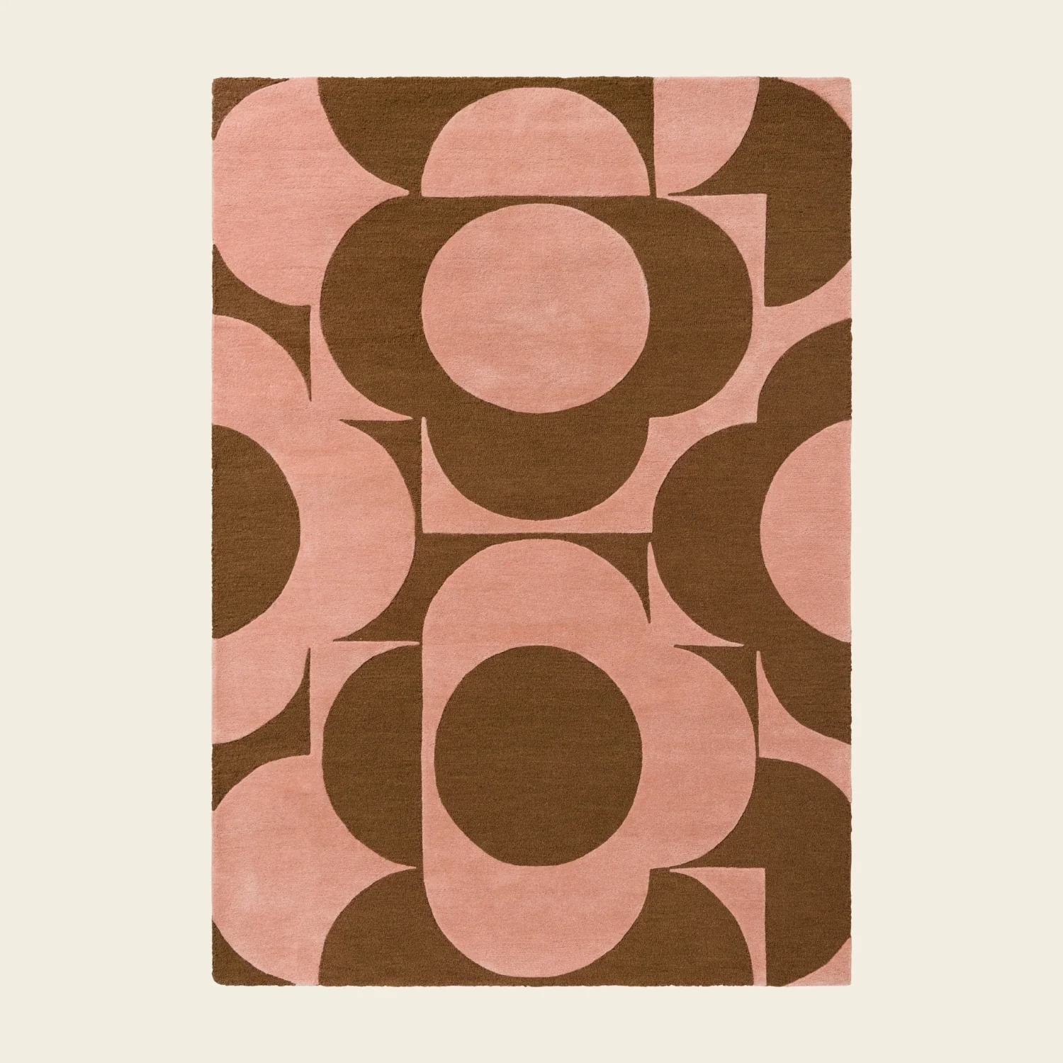 Prism Flower Rug - Pink Terracotta - Image 3