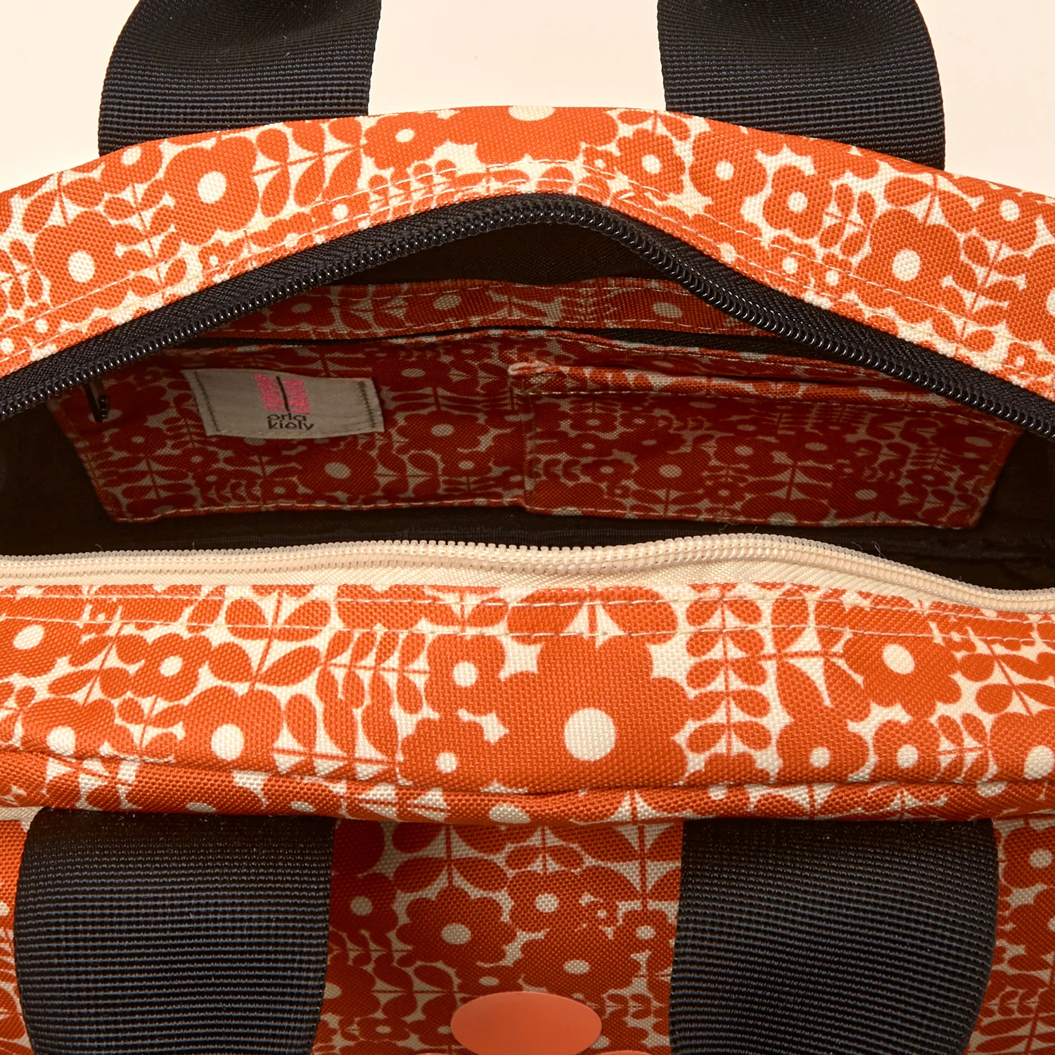 Radial Handbag - Criss Cross Stem Tomato - Image 8