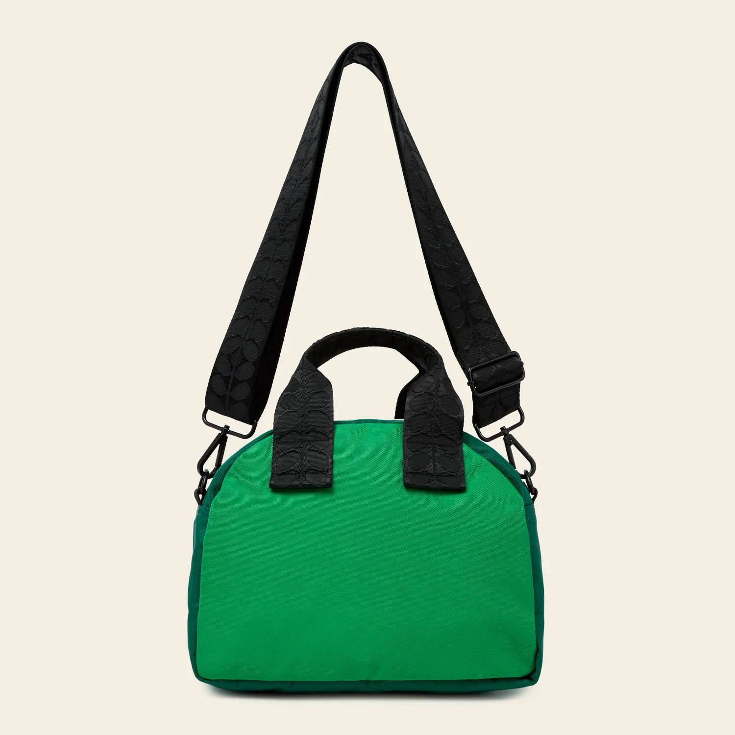 Radial Handbag - Retro Flower Emerald - Image 4