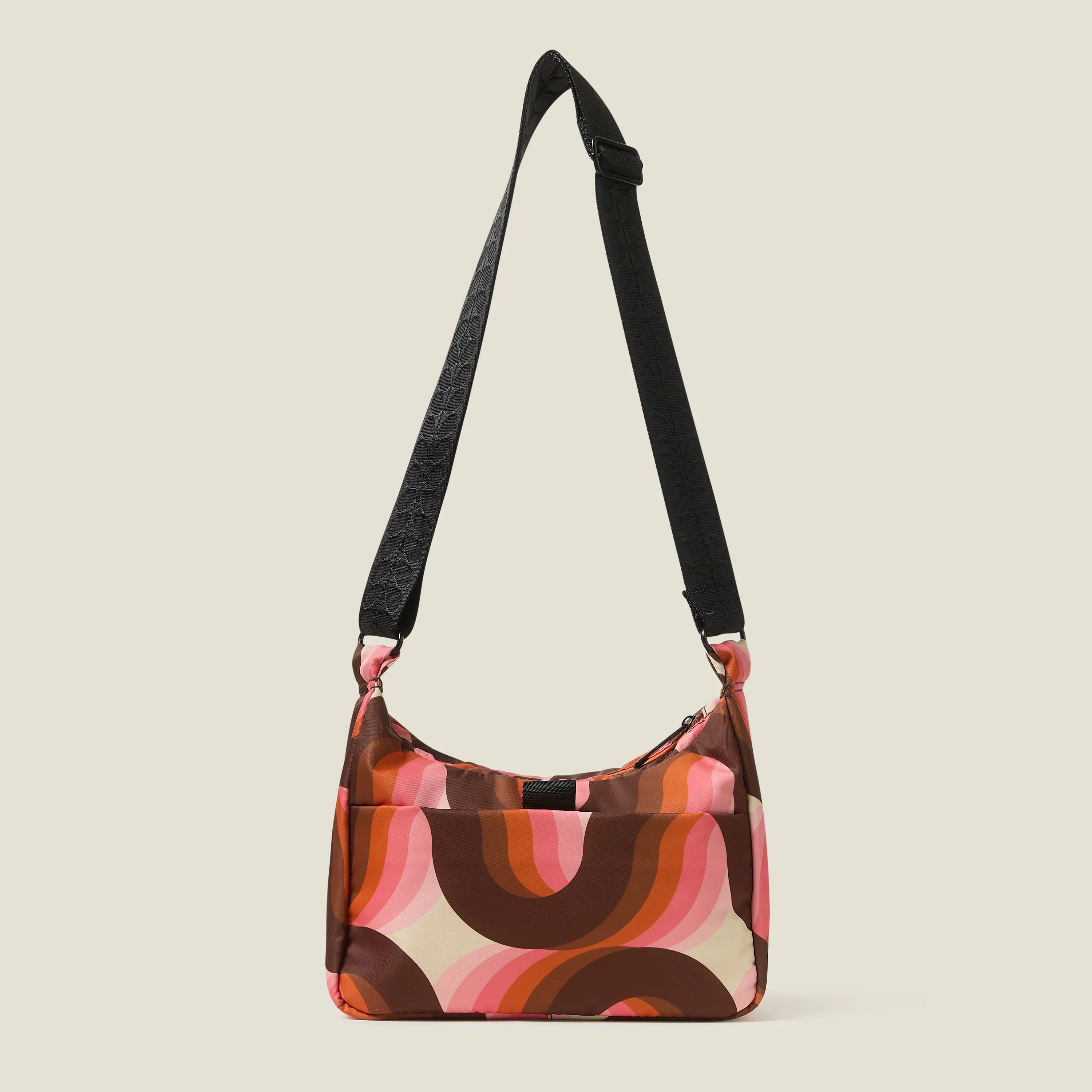 Ratio Small Hobo Bag - Rolling Waves Rose - Image 5