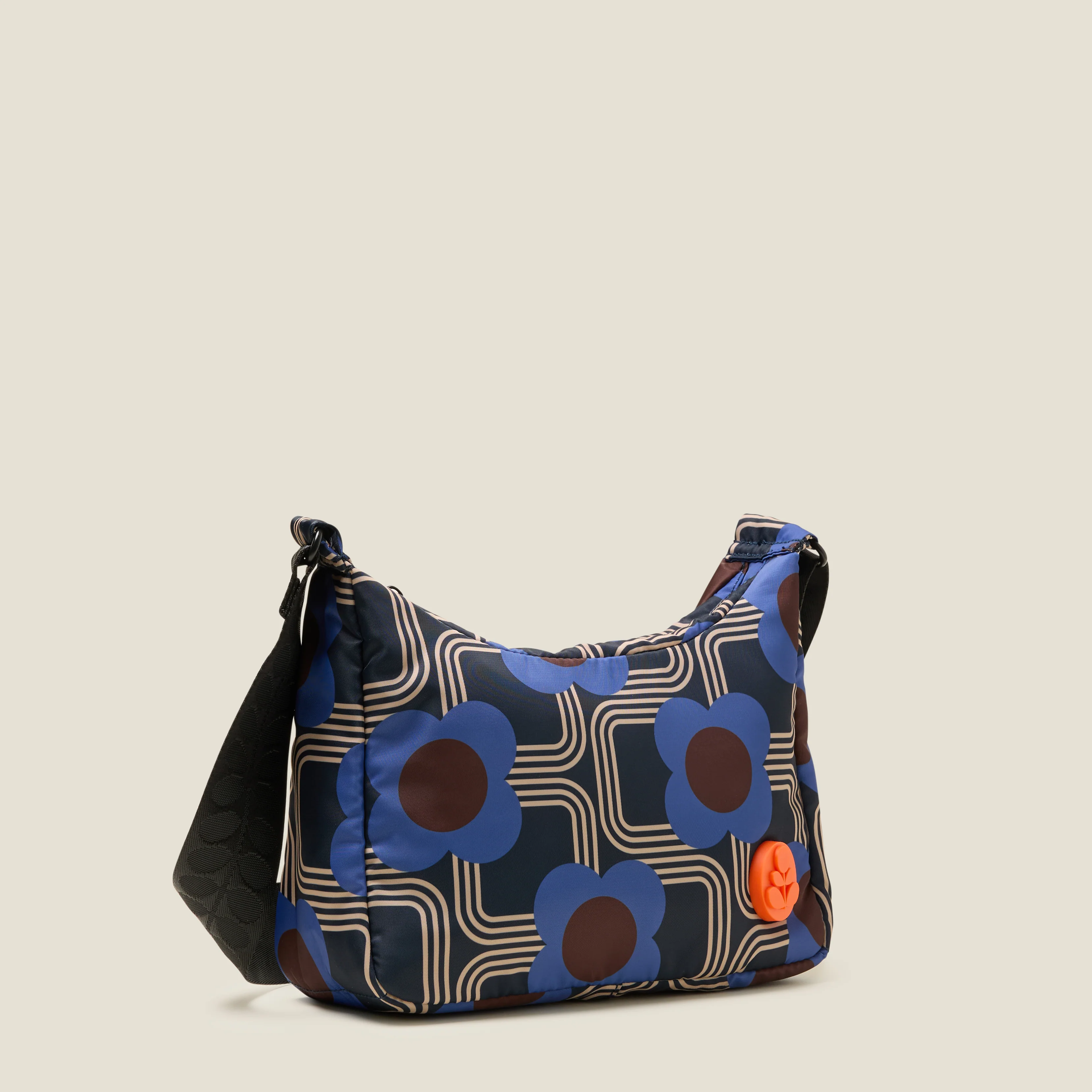 Ratio Small Hobo Bag - Electric Flora Cobalt - Image 2