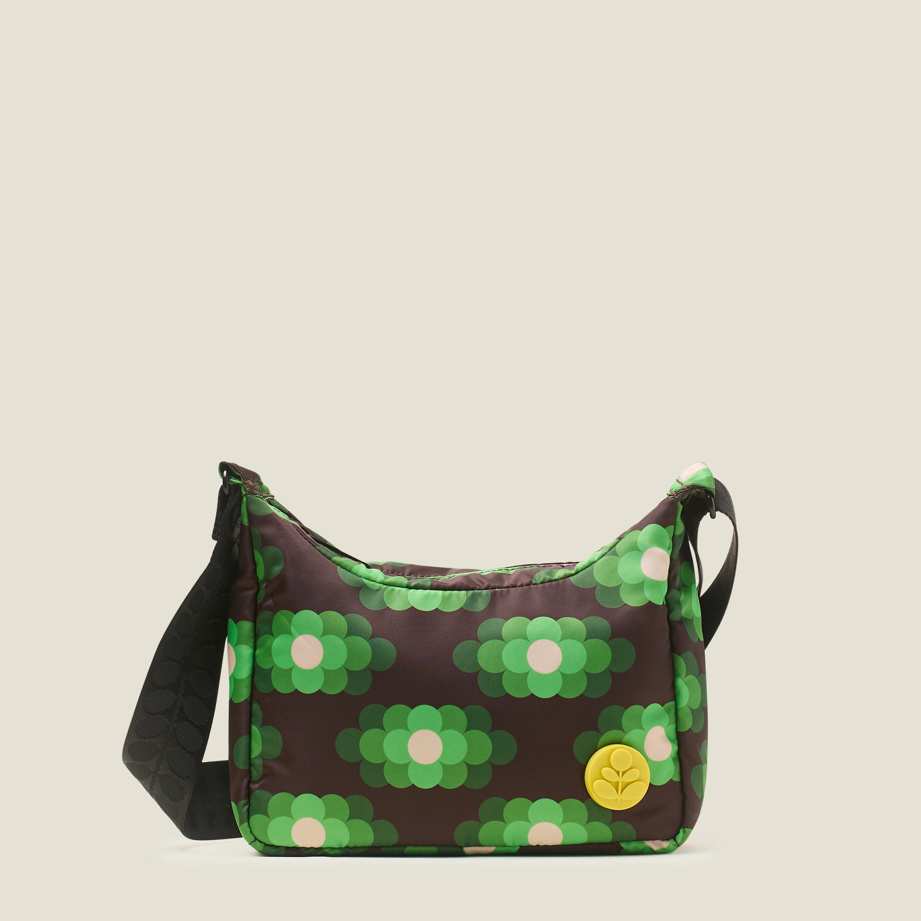 Ratio Small Hobo Bag - Flower Haze Neon Green - Image 2