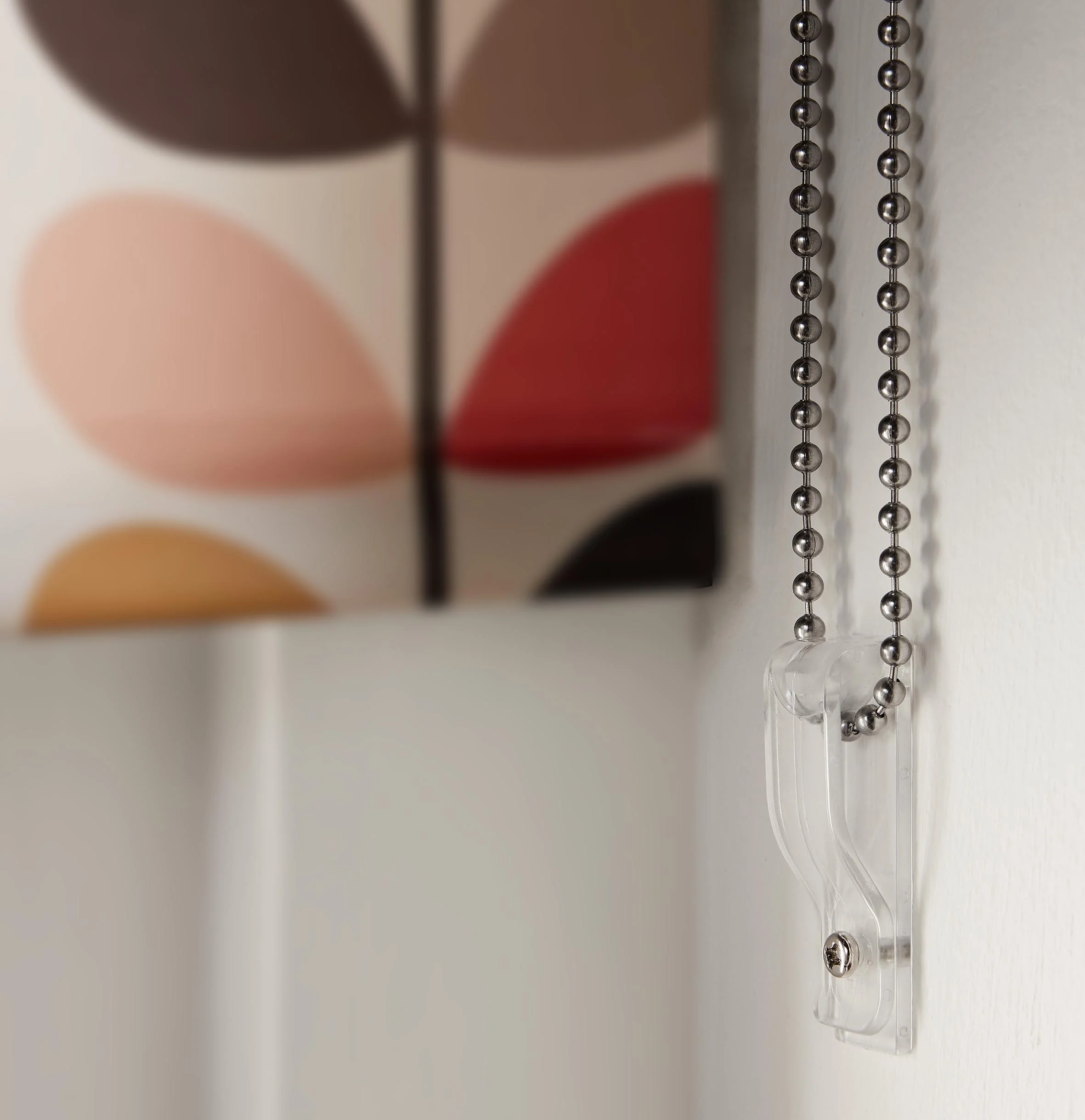 Ready Made Roller Blinds Linear Stem Tomato - Image 2