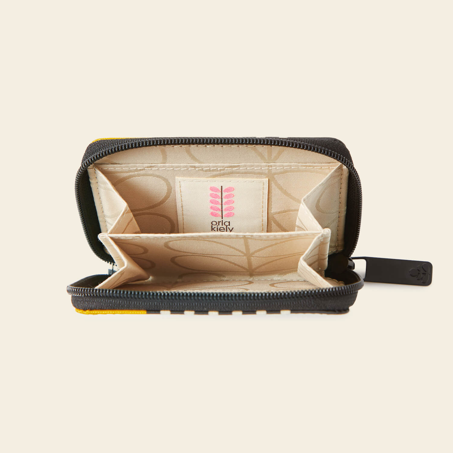 Remember Me Purse - Giant Striped Tulip Noir - Image 4