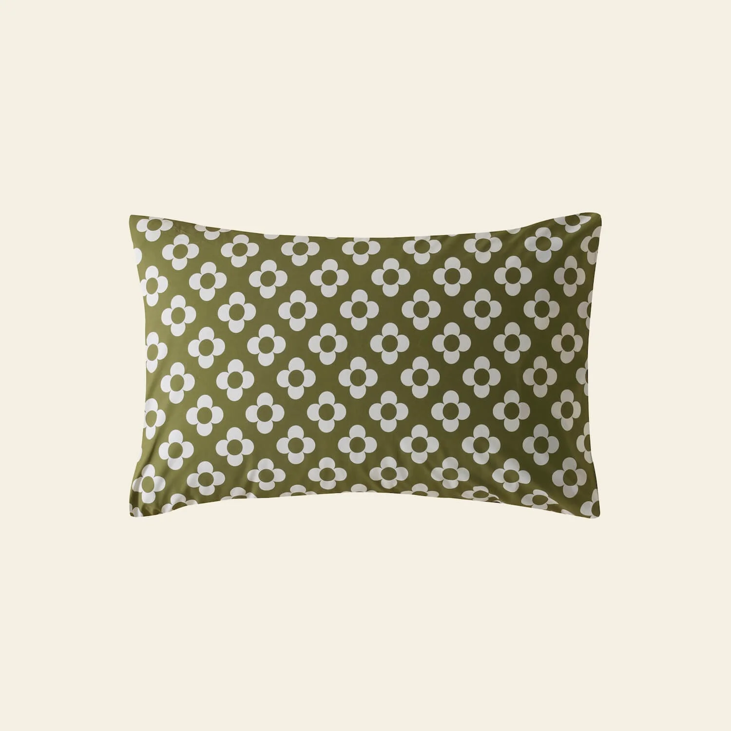Retro Flower Stripe Bed Linen Set - Multi - Image 4