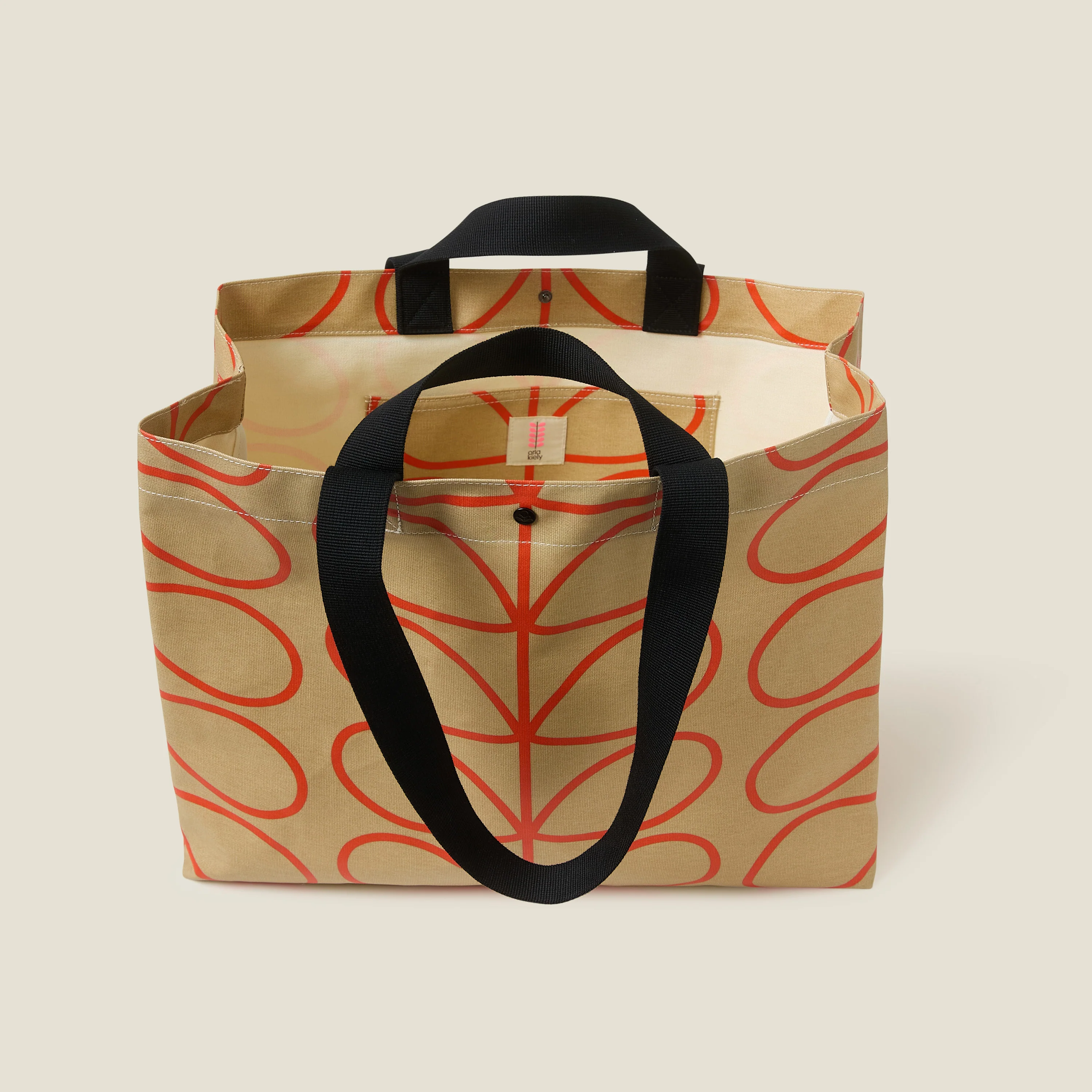Roll Out Large Tote - Linear Stem Stone - Image 4