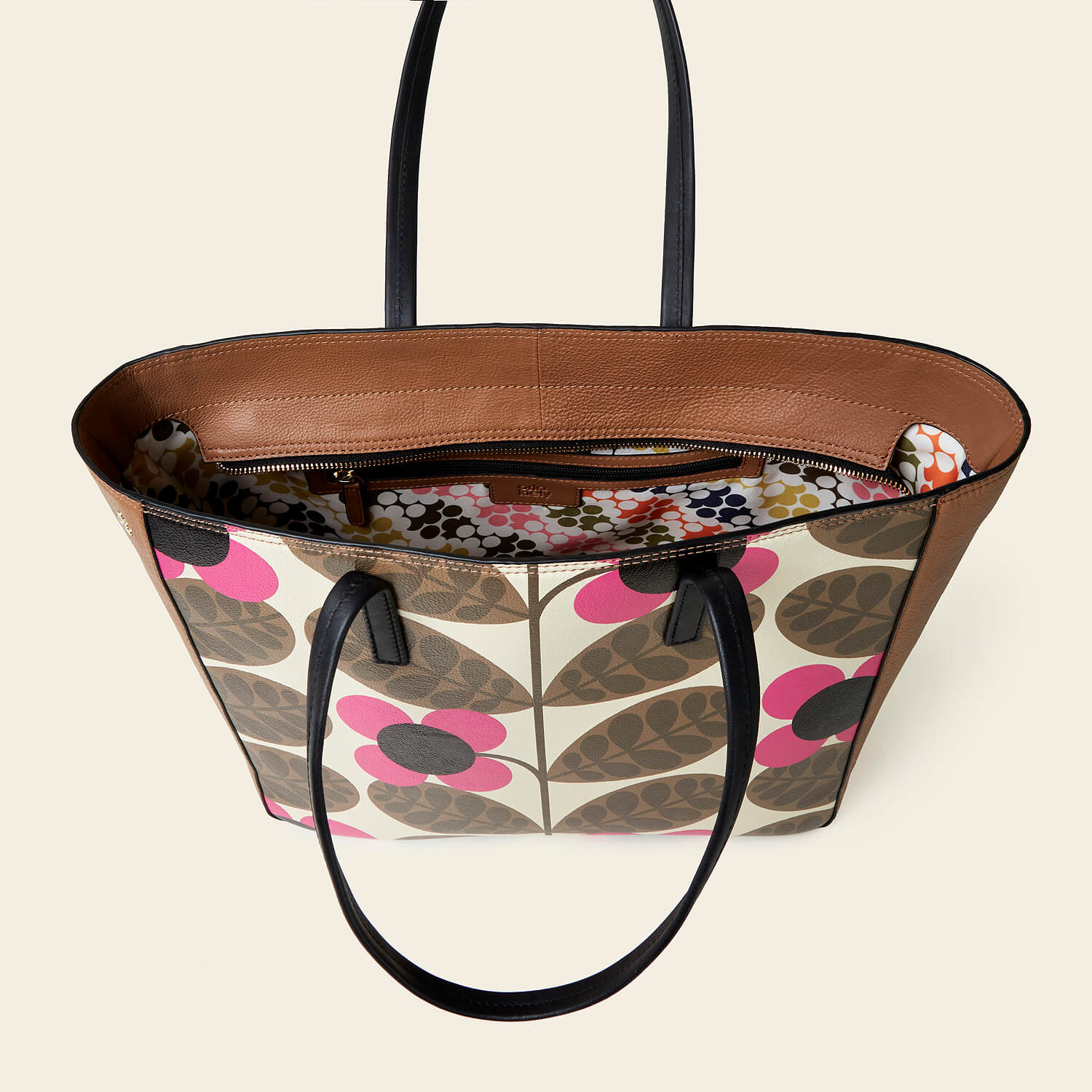 Rosalind Tote - Botanica Bloom Chestnut - Image 5