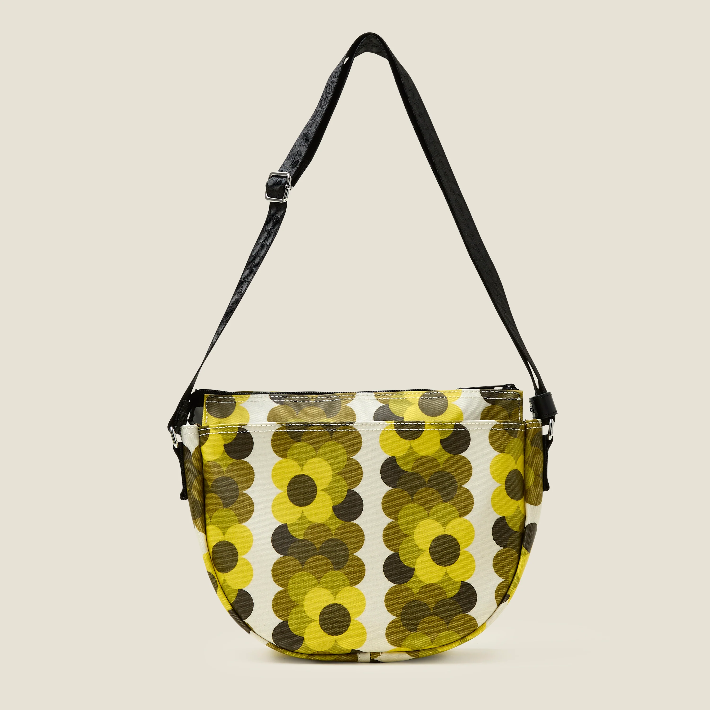 Rounder Crossbody - Retro Flower Yellow - Image 3
