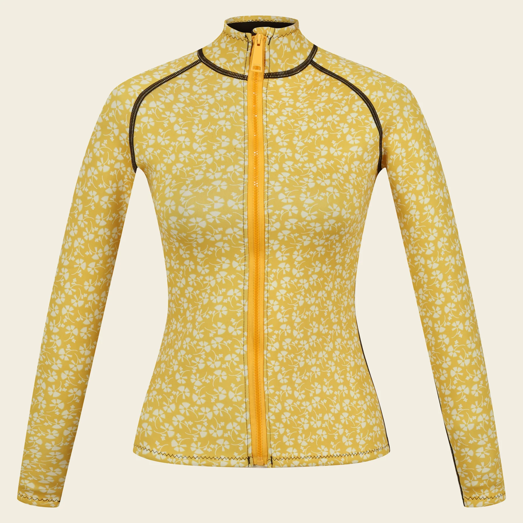 Scuba Top - Yellow Parsley - Image 3