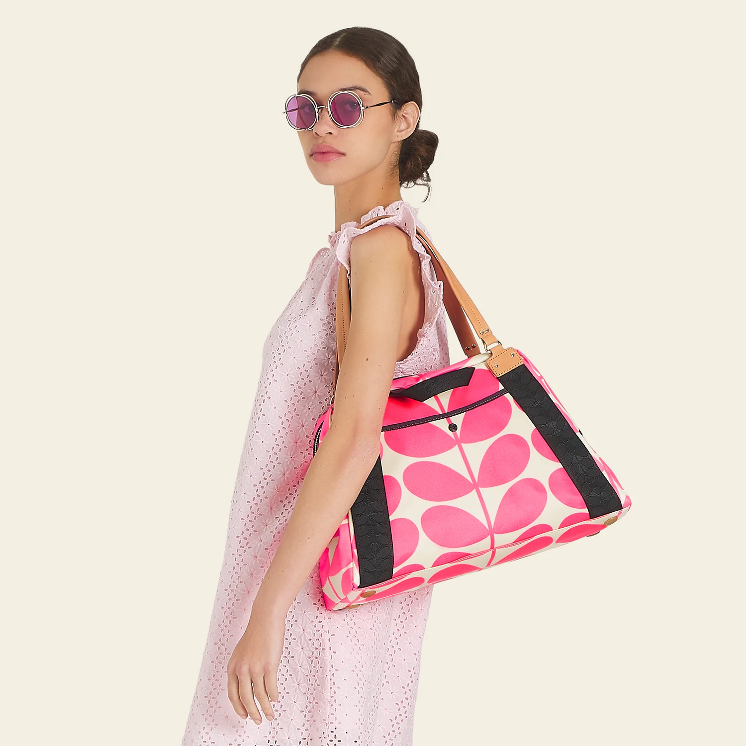 Sharpie Shoulder Bag - Neon Pink - Image 5