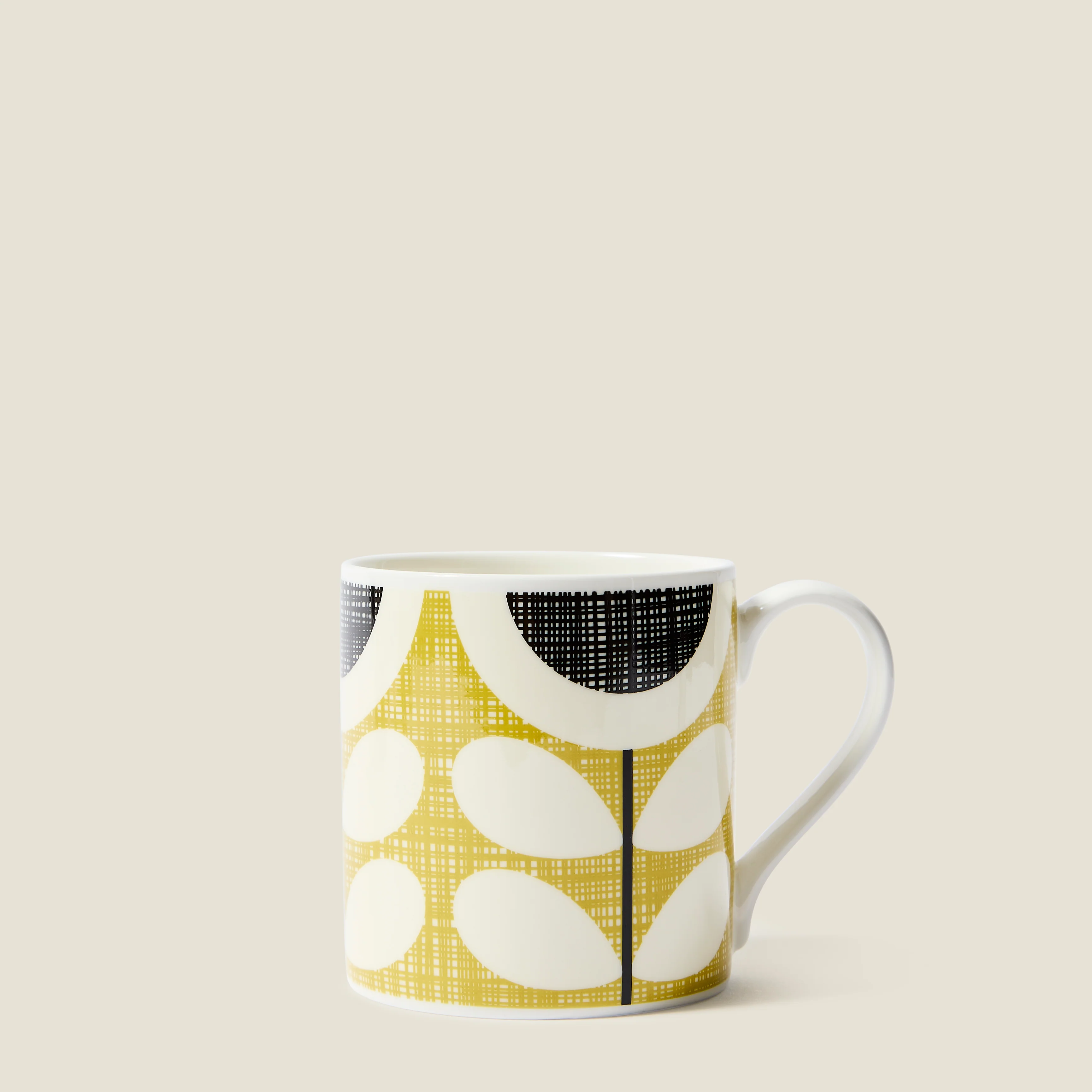 Large Mug Set of 3 - Scribble Sunflower - Image 3