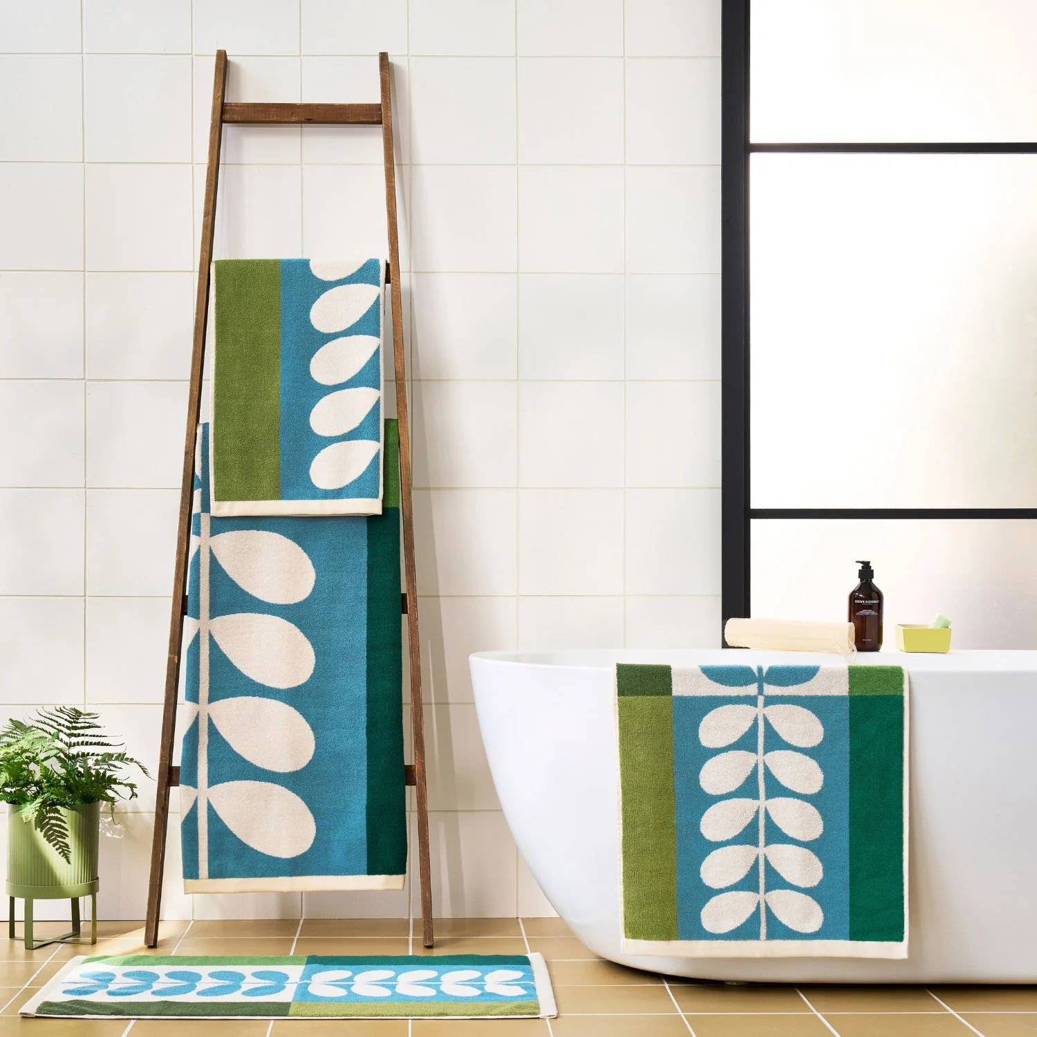Stem Check Towels - Willow