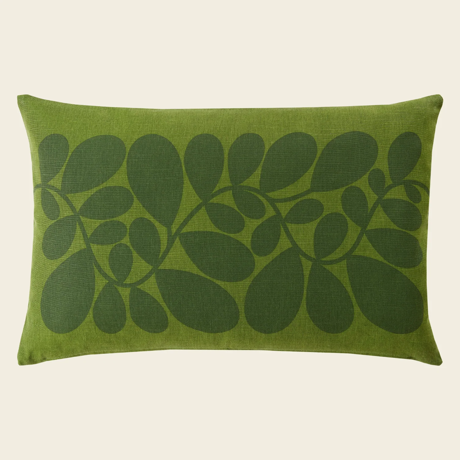 Sycamore Stripe Cushion - Dill Green - Image 4