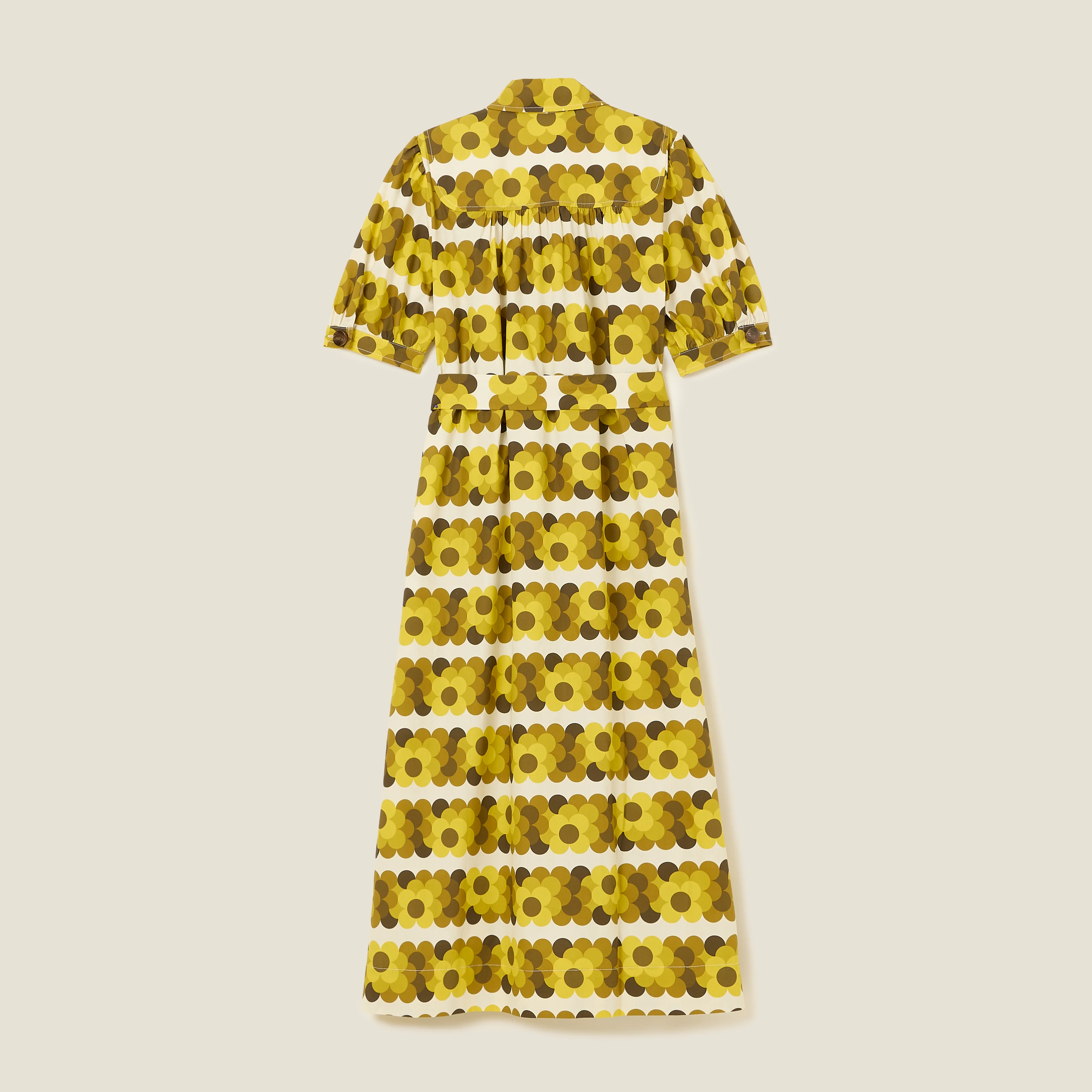 The Anna Shirt Dress - Retro Flower - Image 3