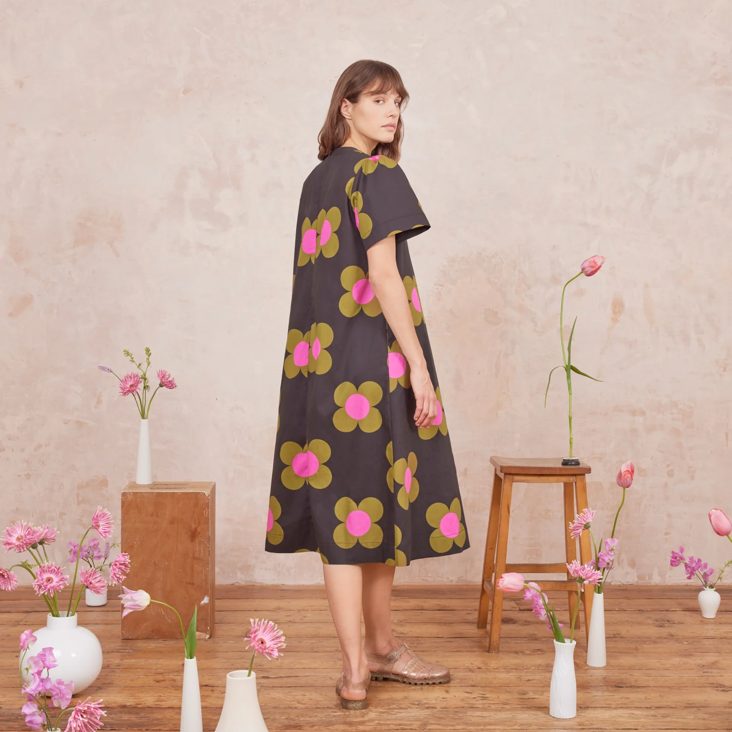 The Orla Dress - Giant Flower Spot - Image 3
