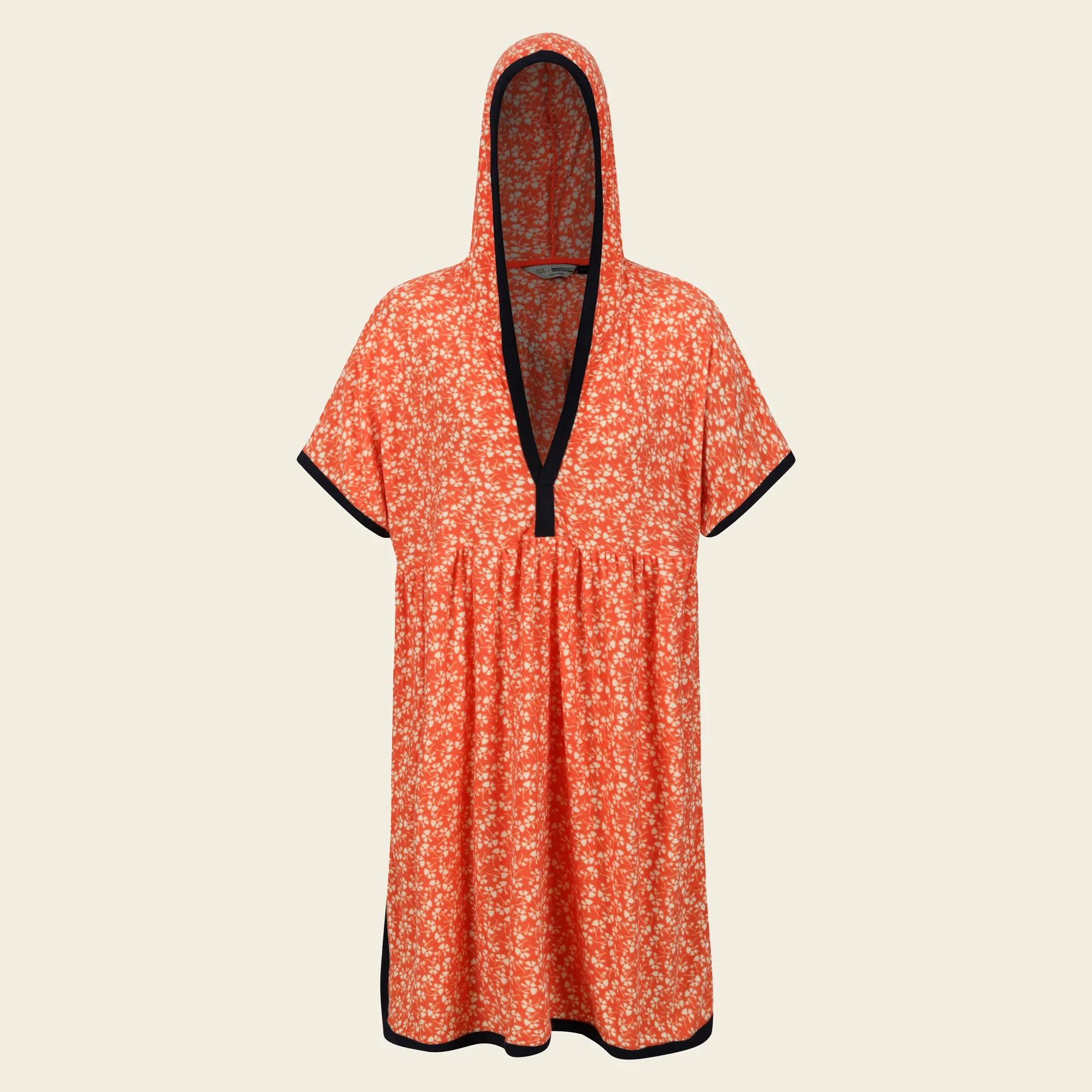 Towelling Dress - Satsuma Parsley - Image 3