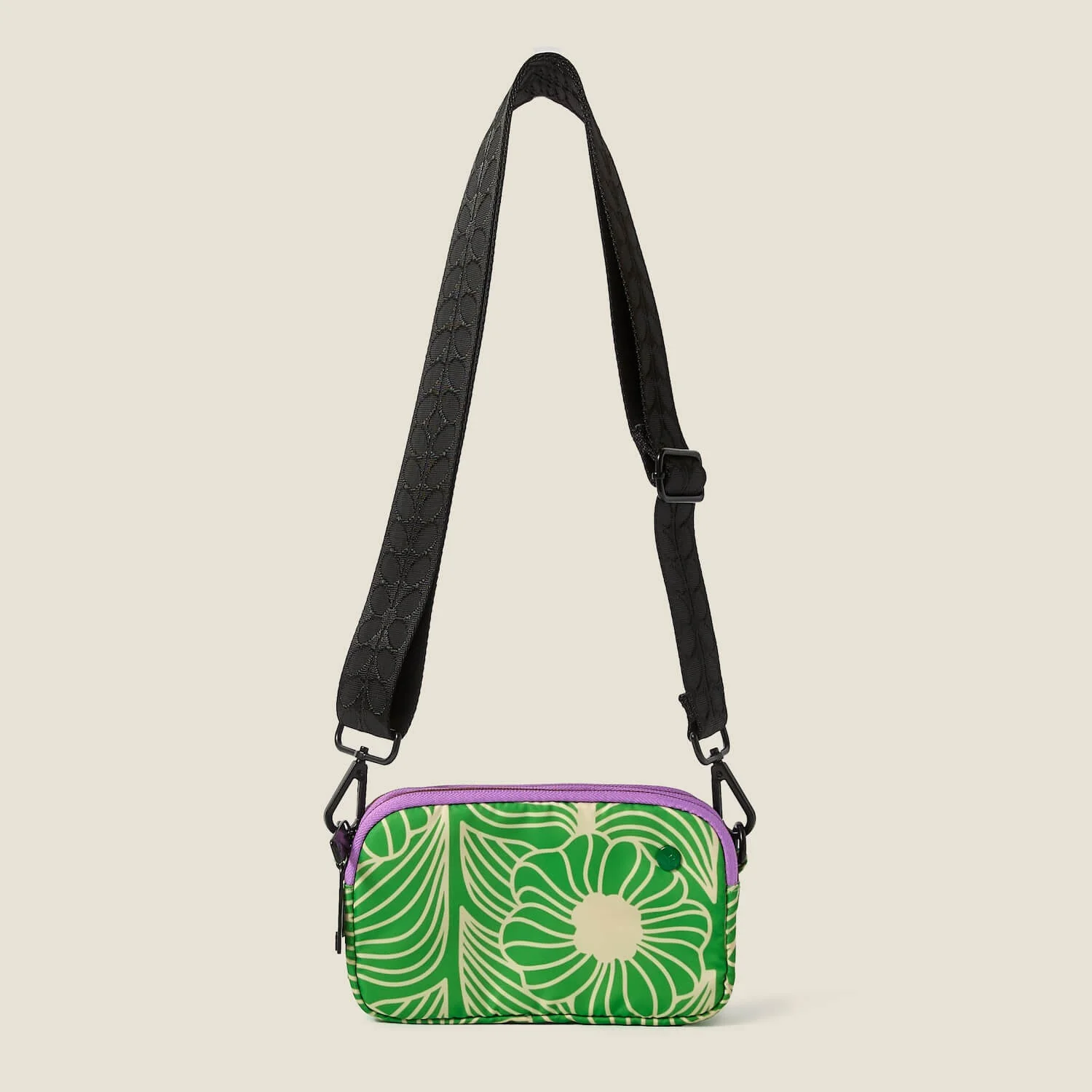 Tripod Crossbody Bag - Moonflower Spring Green - Image 4