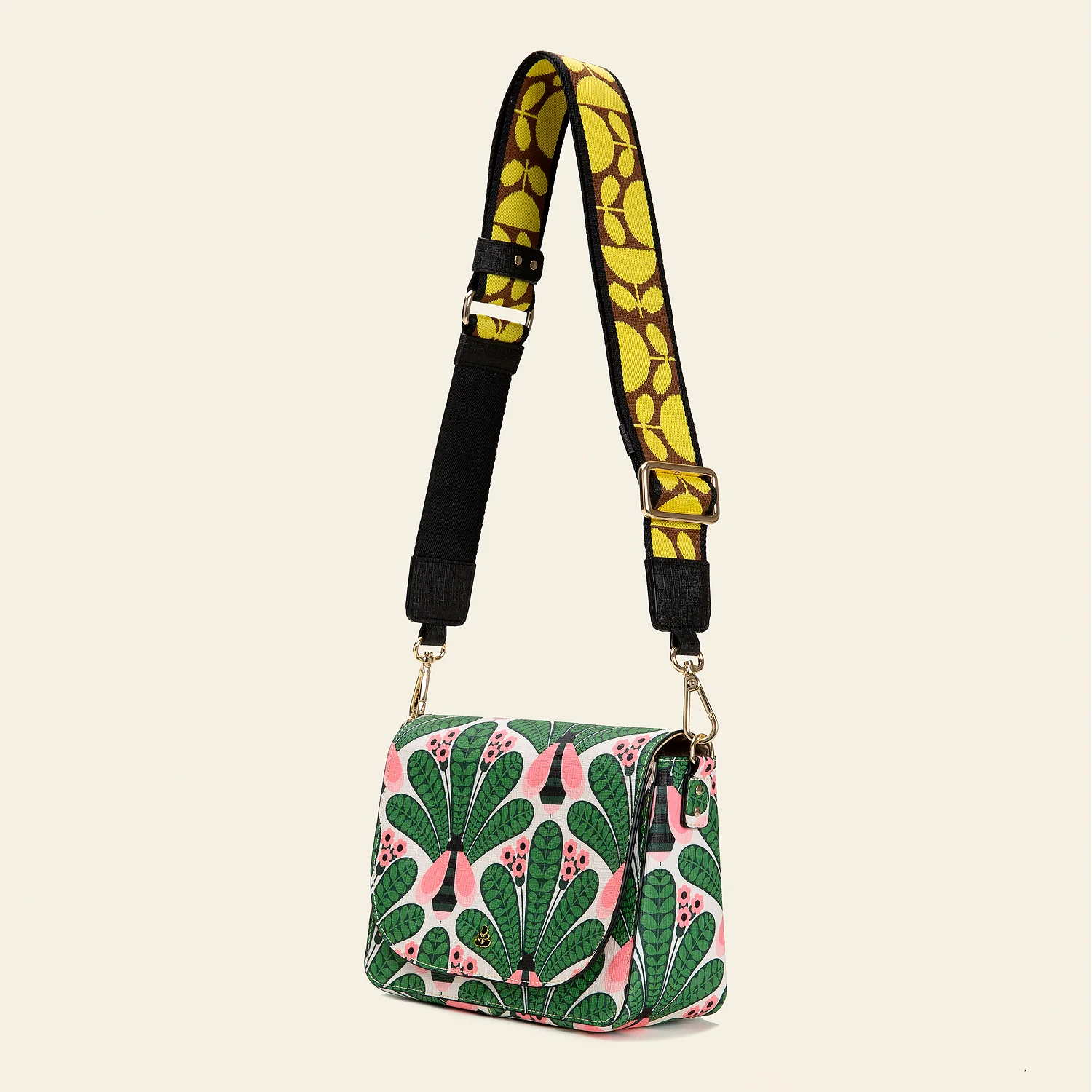Vera Medium Crossbody - Honey Bee Dill - Image 2