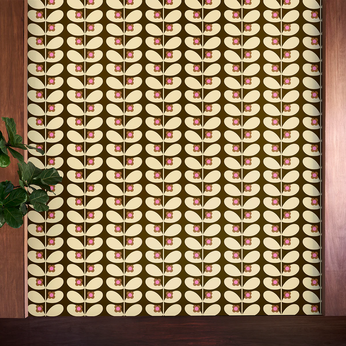 Wild Rose Porcini Wallpaper